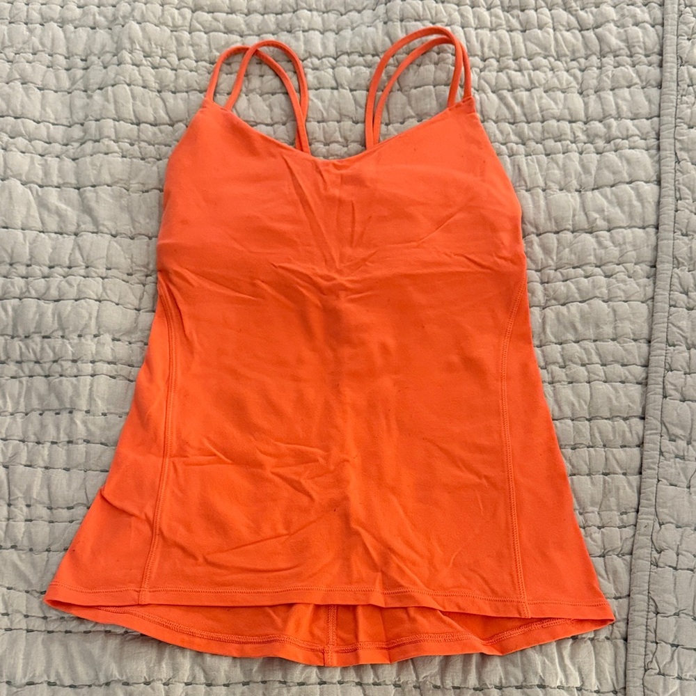 Lululemon Orange Tank